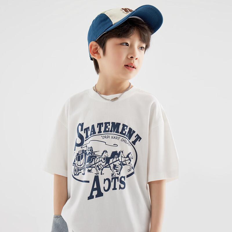 Boys Pure Cotton Round Neck Short Sleeve Cool-Feel T-Shirt 150
Boys Pure Cotton Round Neck Short Sleeve Cool-Feel T-Shirt 150
