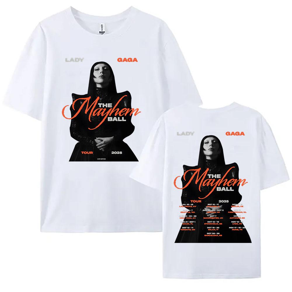 Lady Gaga The Mayhem Ball Tour 2025 Tshirts Cotton Summer Men Women T-shirt Hip Hop Unisex Streetwear Tees Graphic Clothing Girl 5XL різнокольоровий
Lady Gaga The Mayhem Ball Tour 2025 Tshirts Cotton Summer Men Women T-shirt Hip Hop Unisex Streetwear Tees Graphic Clothing Girl 5XL різнокольоровий