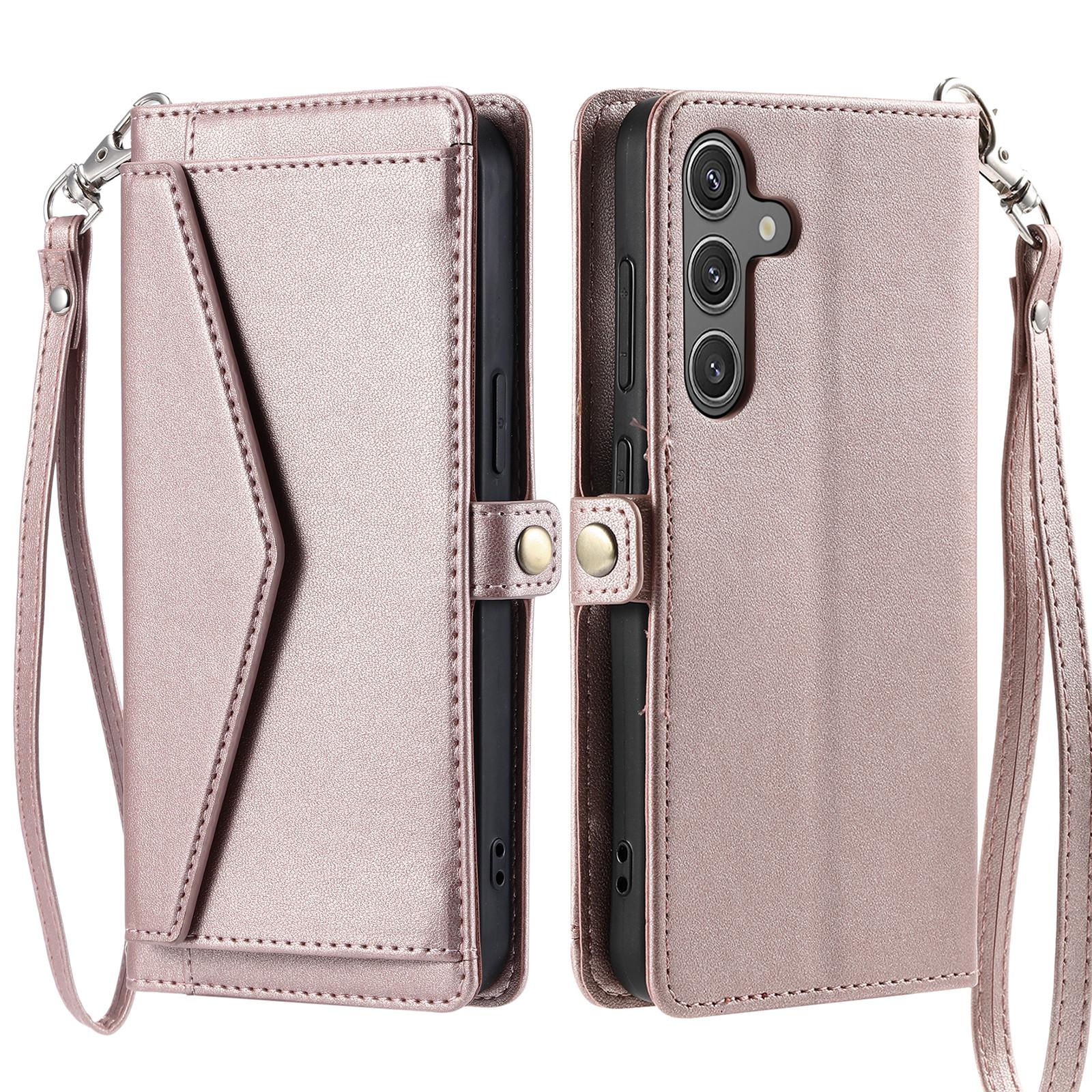 For Samsung Galaxy S26/S26 Pro Leather Case with Wrist Strap Wallet Stand Phone Cover
For Samsung Galaxy S26/S26 Pro Leather Case with Wrist Strap Wallet Stand Phone Cover