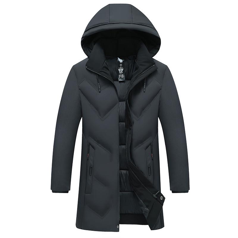 Men s Mid-Length Hooded Winter Jacket - Detachable, Thickened, Cotton-Padded, Warm Casual Coat for Middle-Aged Men XL сірий колір
Men s Mid-Length Hooded Winter Jacket - Detachable, Thickened, Cotton-Padded, Warm Casual Coat for Middle-Aged Men XL сірий колір