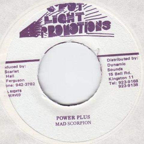 7inch Record MAD SCORPION - Power Plus Spot Light Prod 1990 Jamaica Reggae, Ska & Dub
7inch Record MAD SCORPION - Power Plus Spot Light Prod 1990 Jamaica Reggae, Ska & Dub