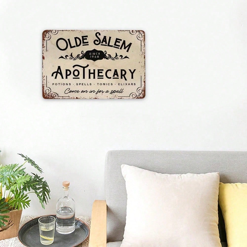 Vintage Witchcraft Metal Tin Sign Halloween Apothecary Wall Art Home Decor Gift 20x30 разноцветный
Vintage Witchcraft Metal Tin Sign Halloween Apothecary Wall Art Home Decor Gift 20x30 разноцветный