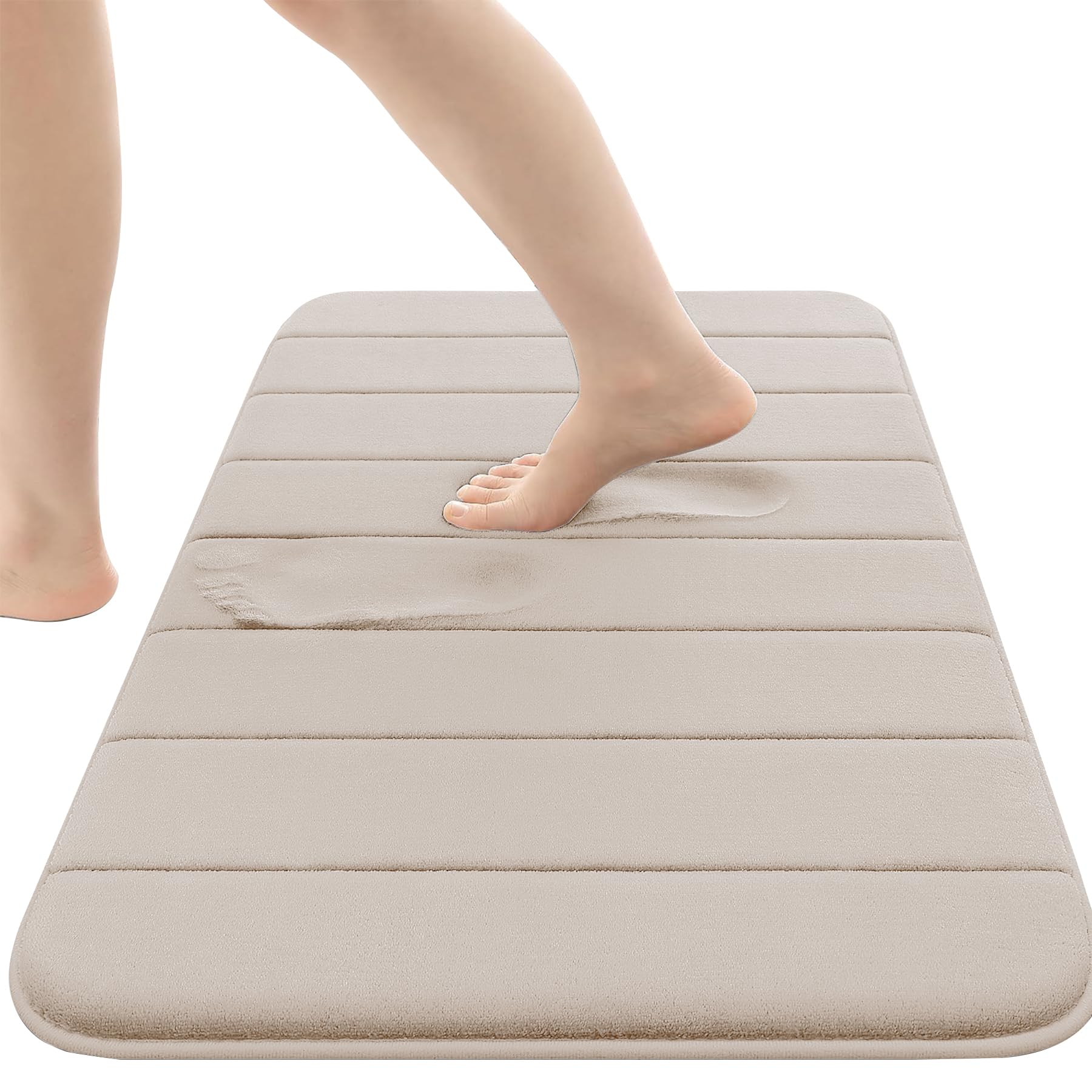 AYO Bath Memory Soft Suitable for Dressing and Entryways Mat, Quick-Drying, Absorbent, Soft, Foam, Washable, Non-Slip, Touch, Kitchens, Rooms, (Beige, бежевый
AYO Bath Memory Soft Suitable for Dressing and Entryways Mat, Quick-Drying, Absorbent, Soft, Foam, Washable, Non-Slip, Touch, Kitchens, Rooms, (Beige, бежевый