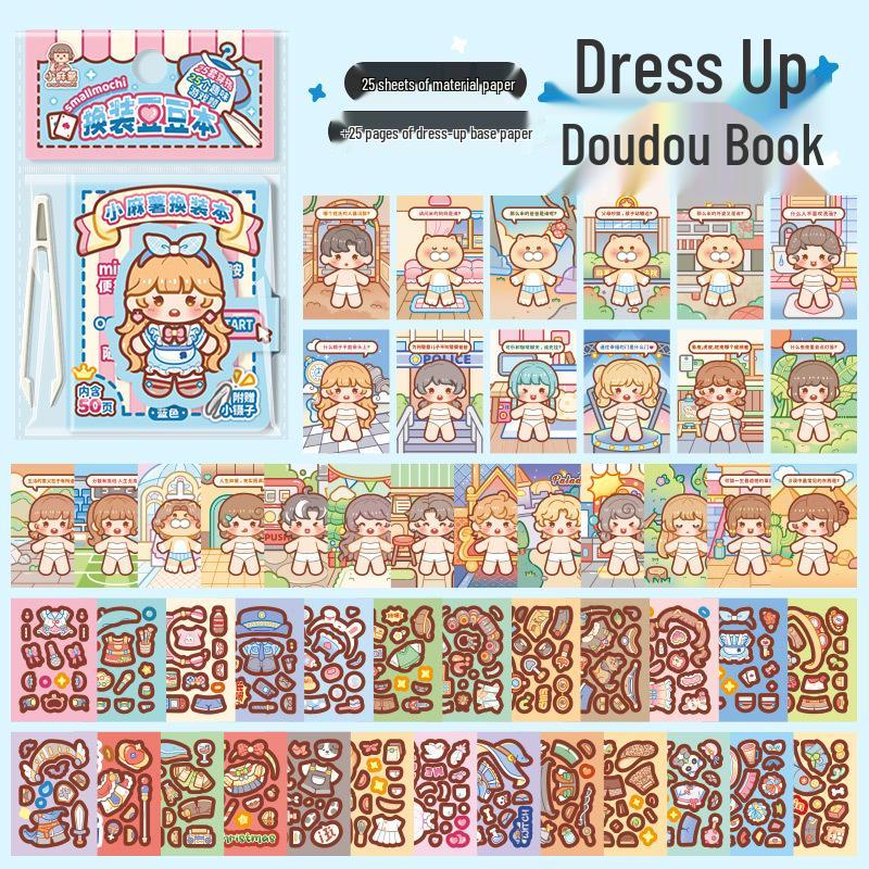 Little Mochi Dress-Up Sticker Book: Girl s Toy, Quiet Book, Birthday Gift Set with Scenery Stickers
Little Mochi Dress-Up Sticker Book: Girl s Toy, Quiet Book, Birthday Gift Set with Scenery Stickers
