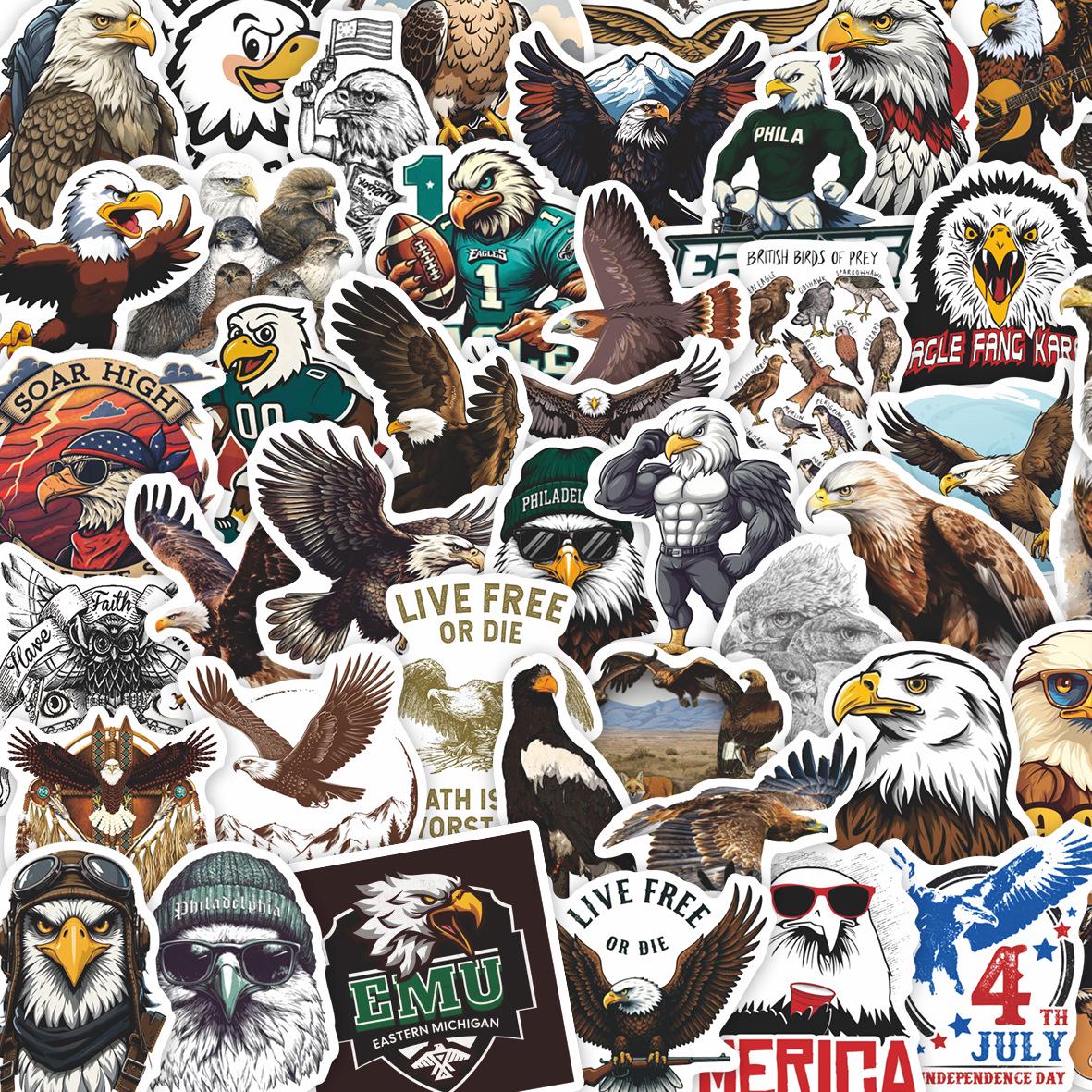 Eagle Personality Stickers - 50 Creative Animal Designs for Cars, Luggage, Water Bottles, and Stationery
Eagle Personality Stickers - 50 Creative Animal Designs for Cars, Luggage, Water Bottles, and Stationery