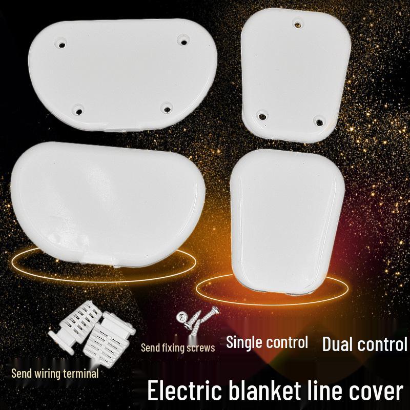Electric Blanket Controller & Wiring Accessories Set: Single/Double Control, Wiring Box, Heating Wire Sleeve. Single Control Cover
Electric Blanket Controller & Wiring Accessories Set: Single/Double Control, Wiring Box, Heating Wire Sleeve. Single Control Cover