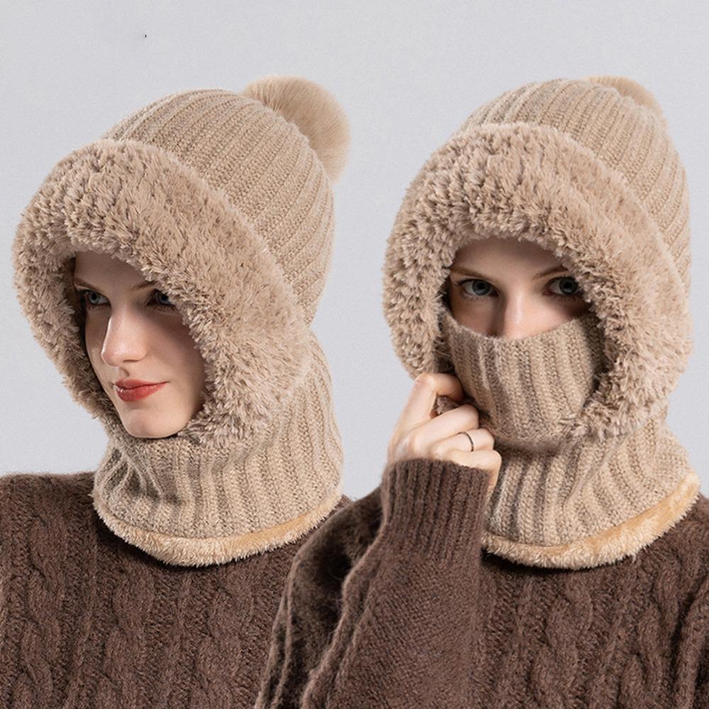 Winter Balaclava Hat Velvet Warmth Cover Hat High Quality Mask Neck Integrated Hooded Cap Outdoor білий
Winter Balaclava Hat Velvet Warmth Cover Hat High Quality Mask Neck Integrated Hooded Cap Outdoor білий