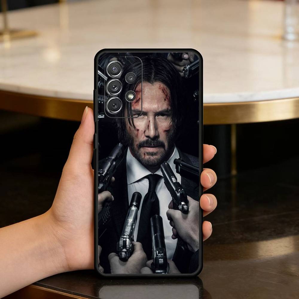 Film J-John W-Wick B-Bab Soft Silicone Black Cover Phone Case For Samsung Galaxy A73,A72,A71,A70,A53,A52,A51 Samsung a21
Film J-John W-Wick B-Bab Soft Silicone Black Cover Phone Case For Samsung Galaxy A73,A72,A71,A70,A53,A52,A51 Samsung a21