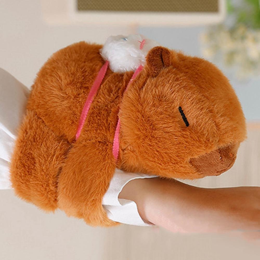 Simulation Plush Doll Slap Bracelet Wrist Style Capybara Plush Wrist Band Birthday Gift Style 4
Simulation Plush Doll Slap Bracelet Wrist Style Capybara Plush Wrist Band Birthday Gift Style 4