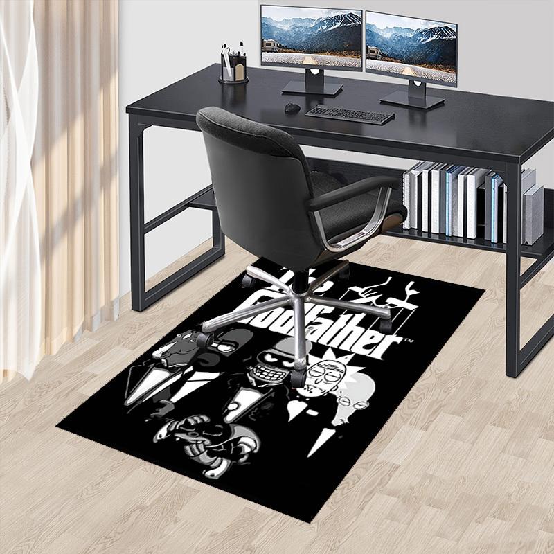 1pc The Godfather Anime Cartoon Design Office Chair Mat - Non-Slip Carpet for Home Decor, Suitable for All Seasons and Perfect as a Gift.A010 60cm by 90cm
1pc The Godfather Anime Cartoon Design Office Chair Mat - Non-Slip Carpet for Home Decor, Suitable for All Seasons and Perfect as a Gift.A010 60cm by 90cm