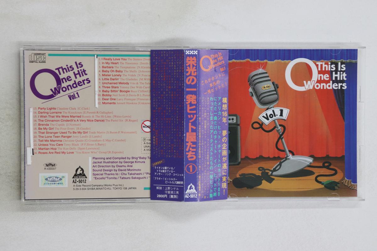 CD VARIOUS - The Glorious One-Hit Hitters 1 AZ5012 A-SIDE 1994 Japan Obi Rock Used
CD VARIOUS - The Glorious One-Hit Hitters 1 AZ5012 A-SIDE 1994 Japan Obi Rock Used