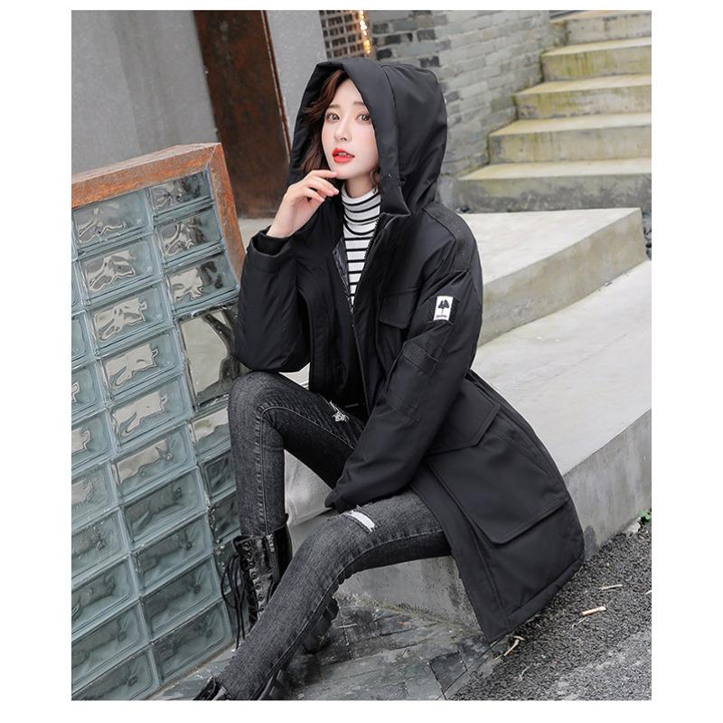 Корейская версия свободной пуховой хлопковой одежды, новый крой, зимняя хлопковая одежда, женские пальто средней длины XXXXL чёрный
Корейская версия свободной пуховой хлопковой одежды, новый крой, зимняя хлопковая одежда, женские пальто средней длины XXXXL чёрный