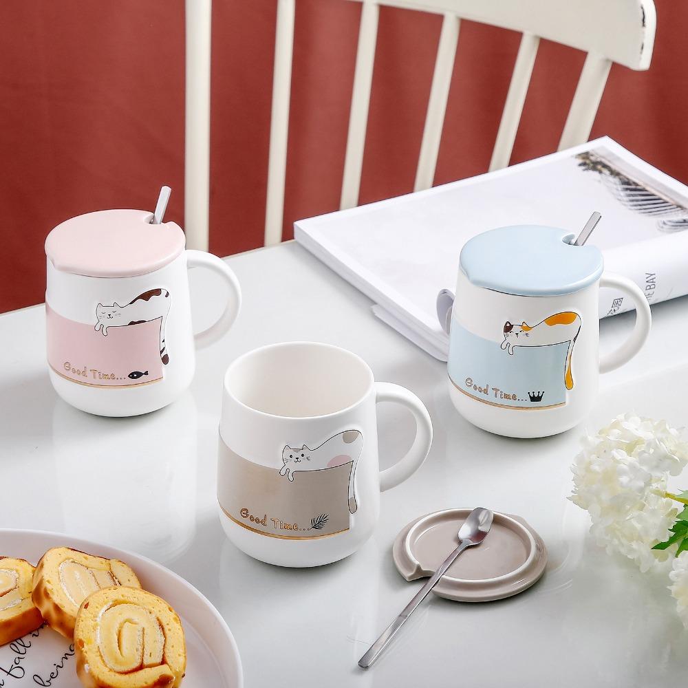 High Temperature Resistance Cat Ceramic Cup Cartoon Tea Cup Creative Water Cups Office чёрный
High Temperature Resistance Cat Ceramic Cup Cartoon Tea Cup Creative Water Cups Office чёрный