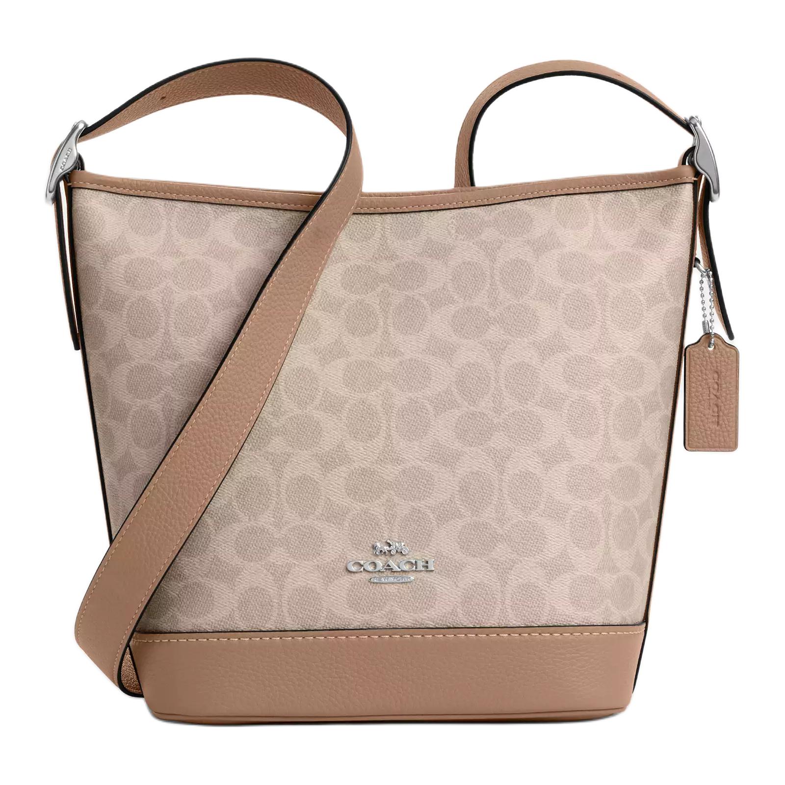 Coach Signature Jude 23 Logo Print Coated Canvas And Leather Crossbody Bag Medium Women Bags Gray-Brown Sand CBH20-SVPWH Basic Set (Bag+Dust Bag)
Coach Signature Jude 23 Logo Print Coated Canvas And Leather Crossbody Bag Medium Women Bags Gray-Brown Sand CBH20-SVPWH Basic Set (Bag+Dust Bag)