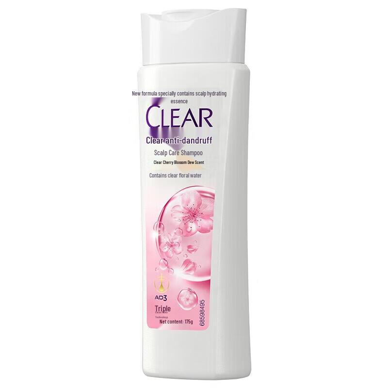 Clear Anti-Dandruff Cherry Blossom Shampoo
Clear Anti-Dandruff Cherry Blossom Shampoo