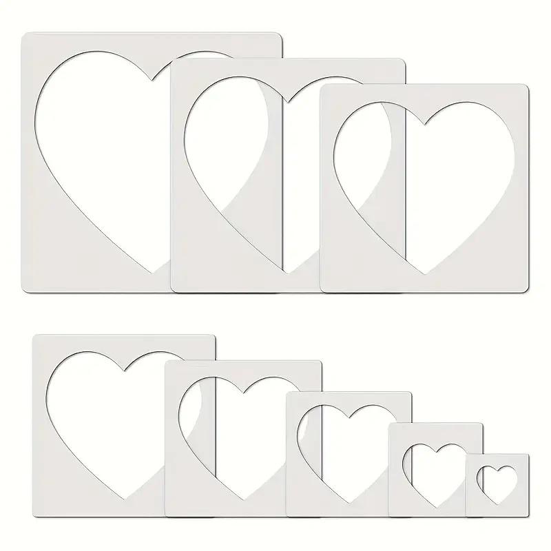 Bview Art 8 Pieces Reusable Heart Shape Stencils Kit - Painting Templates for DIY Wall Decor, Canvas, Greeting Cards
Bview Art 8 Pieces Reusable Heart Shape Stencils Kit - Painting Templates for DIY Wall Decor, Canvas, Greeting Cards