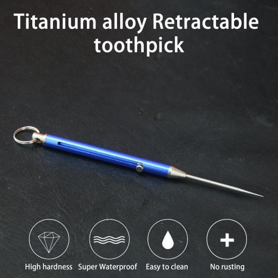 Yousheng Toothpick Висока твердість Неіржавій Водонепроникний Розтяжний титановий брелок Підвіска Металева зубочистка Інструмент для кемпінгу Поставка на природі червоний
Yousheng Toothpick Висока твердість Неіржавій Водонепроникний Розтяжний титановий брелок Підвіска Металева зубочистка Інструмент для кемпінгу Поставка на природі червоний