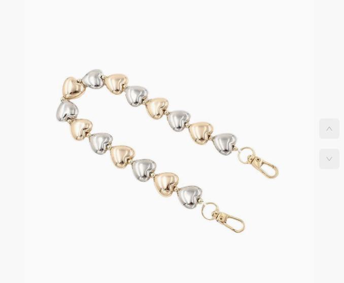 32cm Metal Heart Bag Chain Handbag Strap Crossbody Short Chain Phone Lanyard DIY Accessories for Purse Shoulder Bag
32cm Metal Heart Bag Chain Handbag Strap Crossbody Short Chain Phone Lanyard DIY Accessories for Purse Shoulder Bag