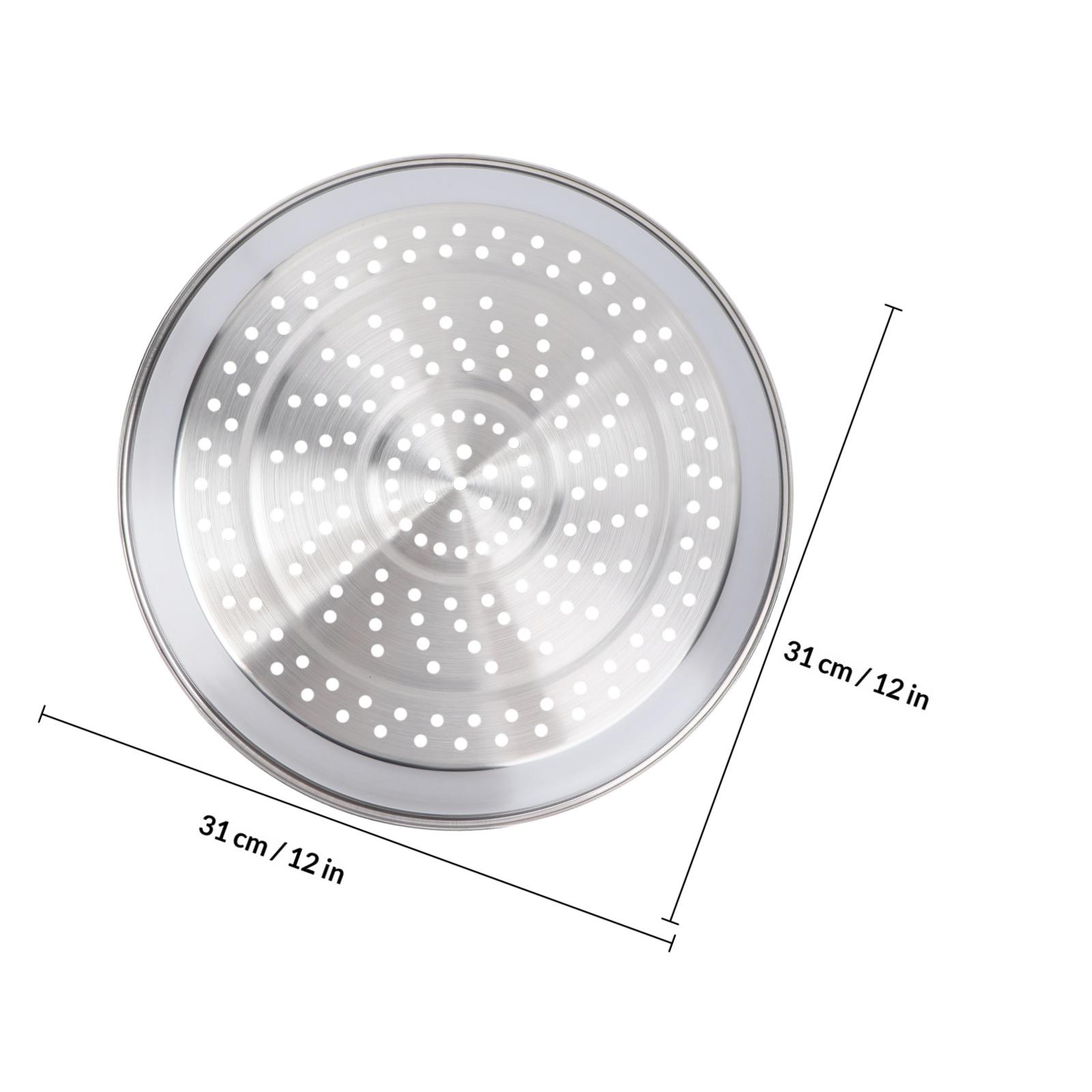30Cm Steamer Rack Stainless Steel Thick Steaming Dish for Wok Cookware Kitchen Use Boiled Egg Fish Stuffed Bun
30Cm Steamer Rack Stainless Steel Thick Steaming Dish for Wok Cookware Kitchen Use Boiled Egg Fish Stuffed Bun
