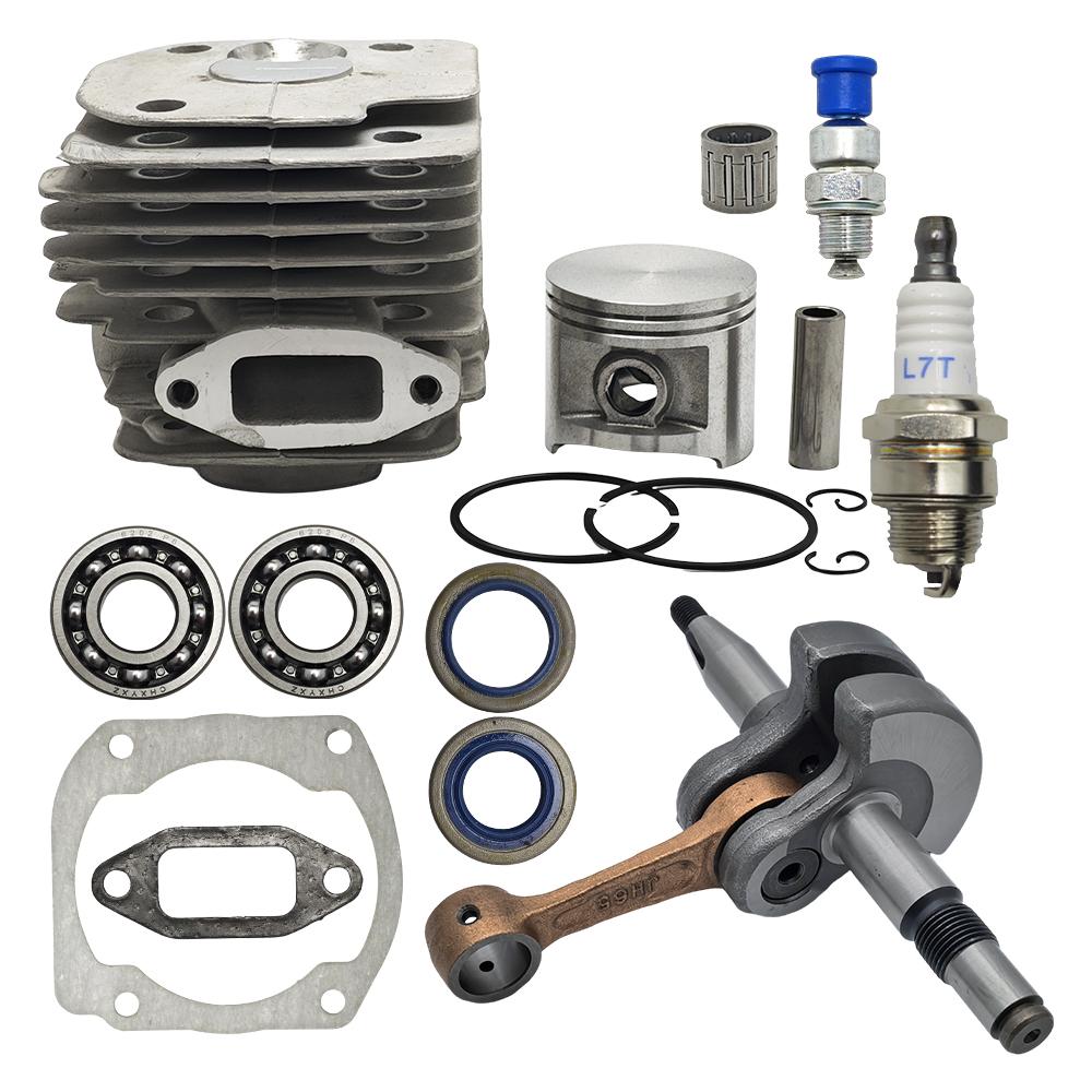 50mm Cylinder Piston Kit Crankshaft Bearing Decompression Valve For Husqvarna 372 365 371 362 Chainsaw Needle Cage NIKASIL PLATE China Mainland
50mm Cylinder Piston Kit Crankshaft Bearing Decompression Valve For Husqvarna 372 365 371 362 Chainsaw Needle Cage NIKASIL PLATE China Mainland