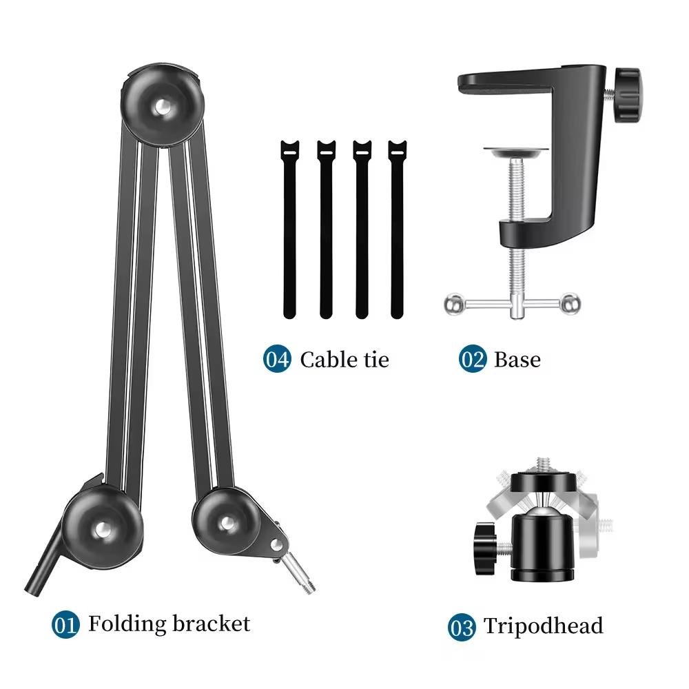 135° Adjustable Metal Upgraded Folding Stand 35/50cm Strong Stable Base Microscope Microphone Accessories for Phone PCB Repair 50x50cm
135° Adjustable Metal Upgraded Folding Stand 35/50cm Strong Stable Base Microscope Microphone Accessories for Phone PCB Repair 50x50cm