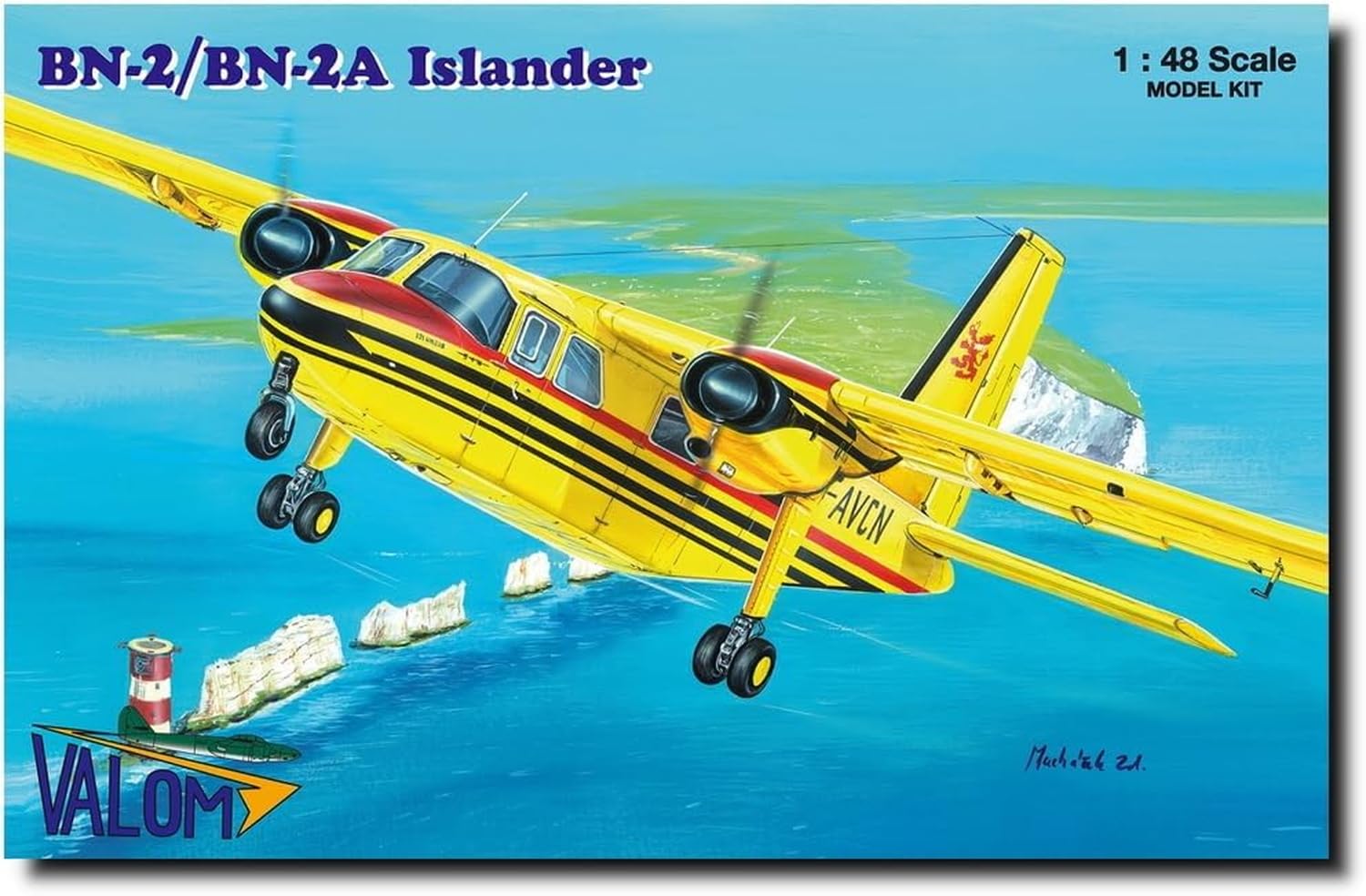 VALOM 1/48 British Britten-Norman BN-2A Islander Twin-Engine Light Commercial Aircraft Plastic Model Kit CV48008
VALOM 1/48 British Britten-Norman BN-2A Islander Twin-Engine Light Commercial Aircraft Plastic Model Kit CV48008