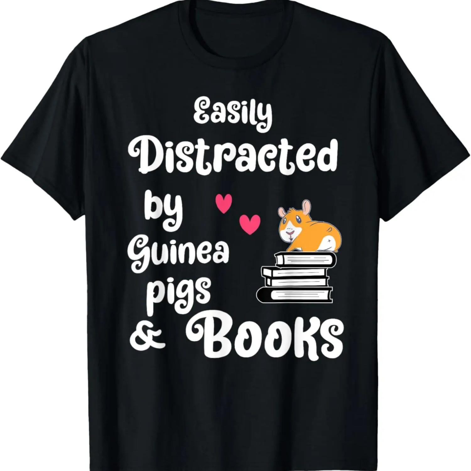 Easily Distracted By Guinea Pig & Books T-Shirt XXXXXL чорний
Easily Distracted By Guinea Pig & Books T-Shirt XXXXXL чорний