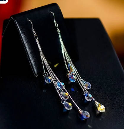 Long Crystal Drop Earrings Pair 252 Elegant Teardrop Design Lightweight Dangle Jewelry for Women and Girls Suitable for Various Occasions one size белый
Long Crystal Drop Earrings Pair 252 Elegant Teardrop Design Lightweight Dangle Jewelry for Women and Girls Suitable for Various Occasions one size белый