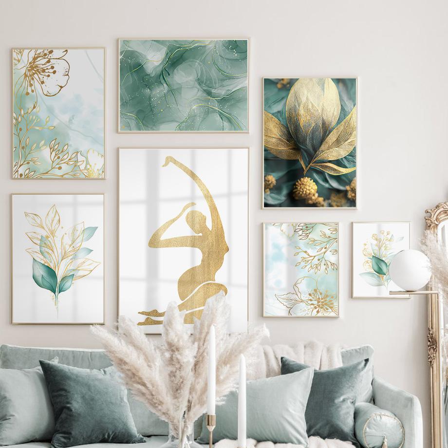 Настенная картина на холсте, Золотая женщина, цветок, лист, растение, линия, любовные постеры и принт, современное ботаническое украшение для гостиной, дома
Настенная картина на холсте, Золотая женщина, цветок, лист, растение, линия, любовные постеры и принт, современное ботаническое украшение для гостиной, дома