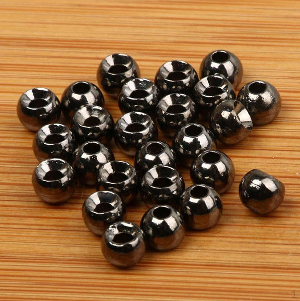 25pcs Slotted Fly Tying Beads Ball 2.4mm Black
25pcs Slotted Fly Tying Beads Ball 2.4mm Black