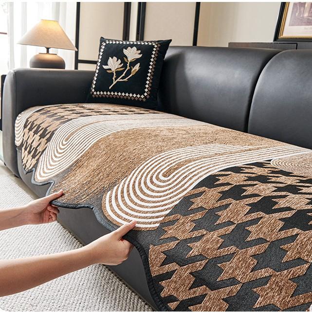 Special-Shaped Sofa Cushion Irregular New High-End Sofa Cover Four-Season Universal Fixed Non-Slip Seat Cushion 90*90cm
Special-Shaped Sofa Cushion Irregular New High-End Sofa Cover Four-Season Universal Fixed Non-Slip Seat Cushion 90*90cm