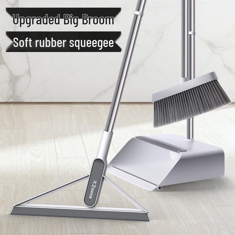 Soft Rubber Broom & Dustpan Set
Soft Rubber Broom & Dustpan Set