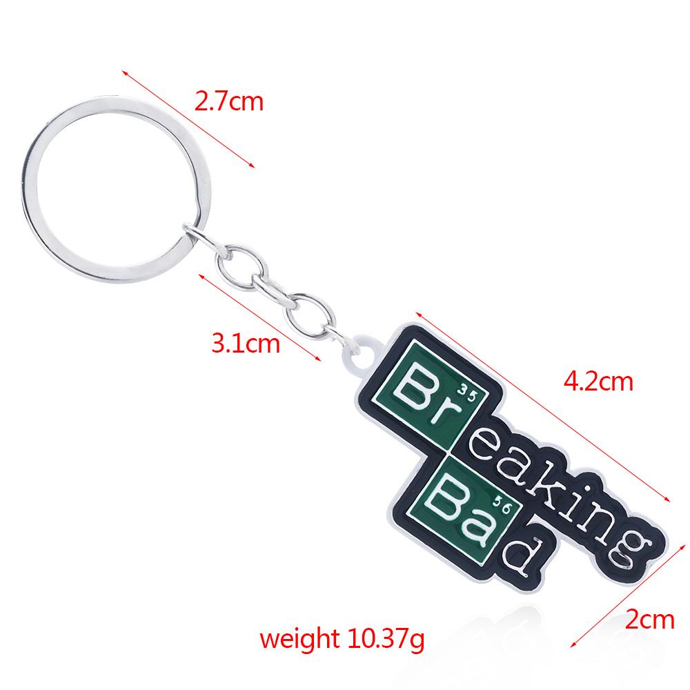 TV Breaking Bad Keychain Holder Walter White Metal Keychain For Men Women Charm Jewelry Backpack Bag Accessories Fan Gift
TV Breaking Bad Keychain Holder Walter White Metal Keychain For Men Women Charm Jewelry Backpack Bag Accessories Fan Gift