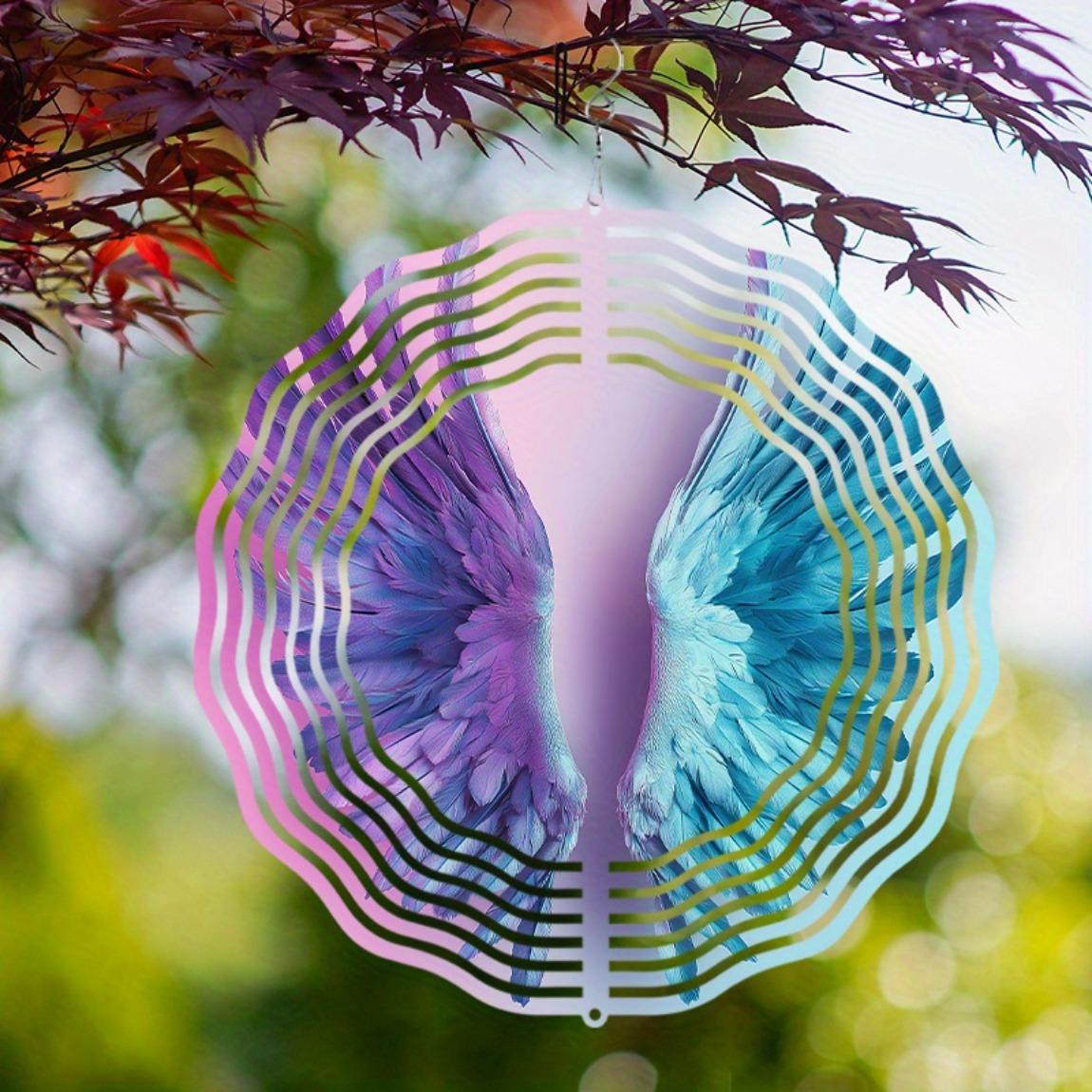 Hanging Wind Chime with Vibrant Feather Design 360 Degree Rotating Hook Metal Art for Garden Patio Balcony Decor Battery Free Gift for All Seasons 01A
Hanging Wind Chime with Vibrant Feather Design 360 Degree Rotating Hook Metal Art for Garden Patio Balcony Decor Battery Free Gift for All Seasons 01A