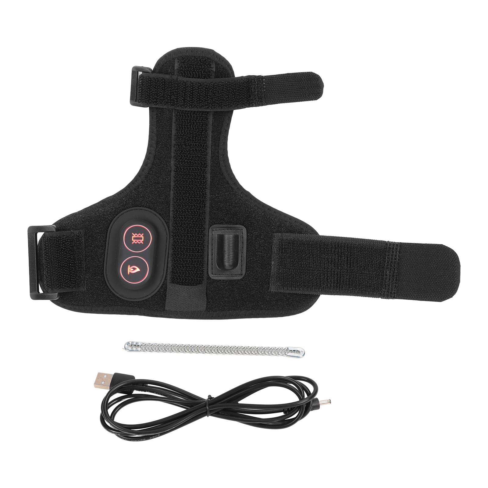 Heated Thumb Brace Good Fixation Good Thermal Conductivity Heating Wrist Wrap for Hot Compress
Heated Thumb Brace Good Fixation Good Thermal Conductivity Heating Wrist Wrap for Hot Compress