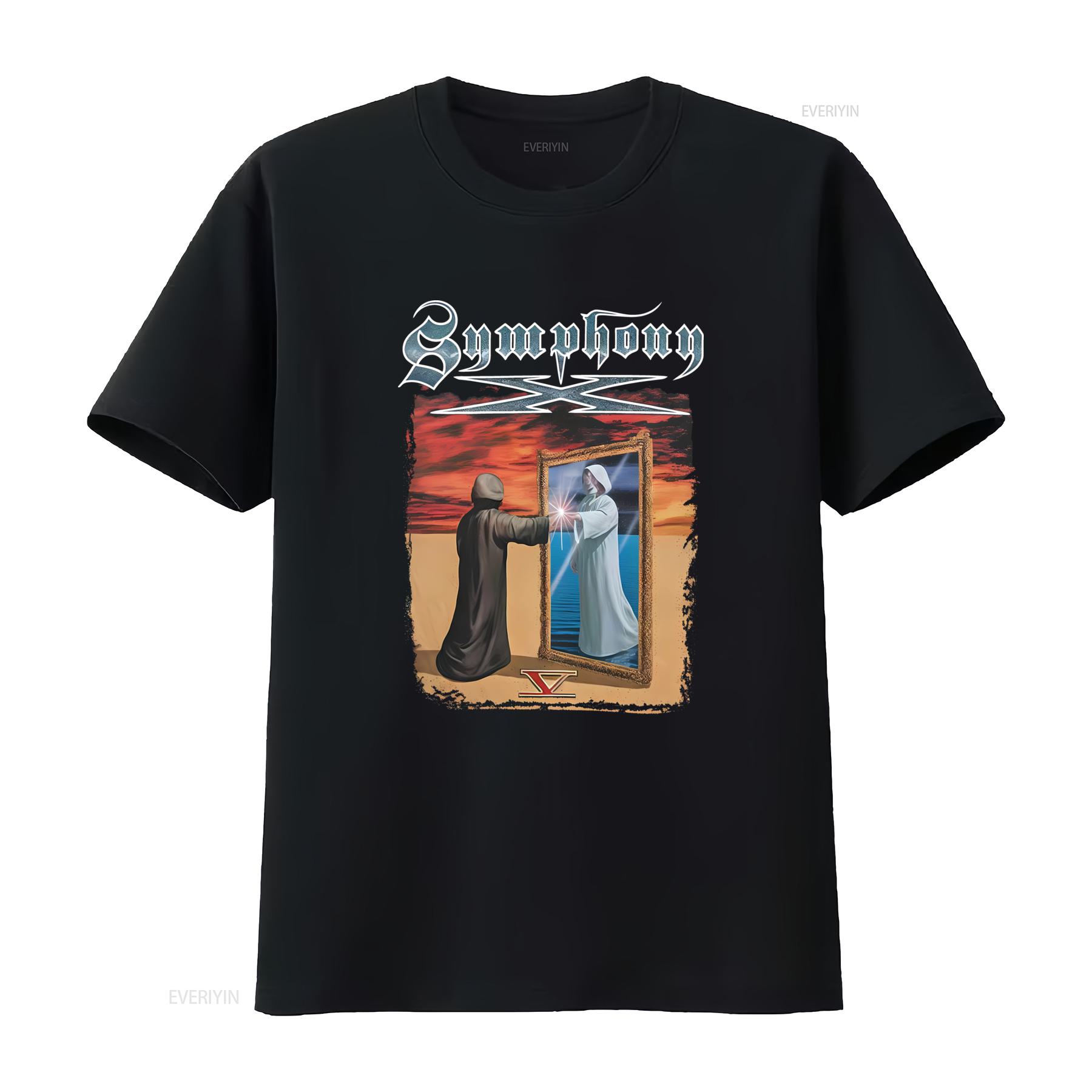 Symphony X V The New Mythology Suite Classic T Shirt Man Woman Design Size S 5XL vintage Washed Soft designer clothes Stretched 4XL
Symphony X V The New Mythology Suite Classic T Shirt Man Woman Design Size S 5XL vintage Washed Soft designer clothes Stretched 4XL