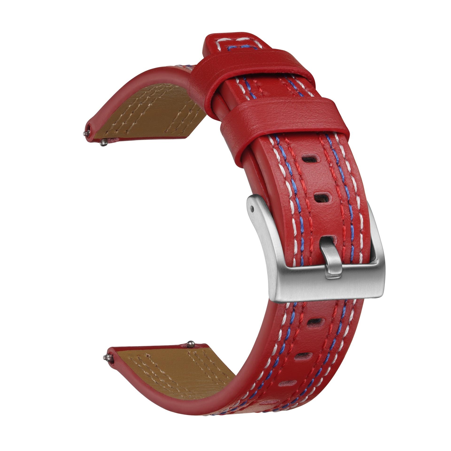 High-End Leather Color Line Strap Is Suitable For 20Mm22Mm Intelligent Quick-Release Calfskin Strap Products 20MM красный
High-End Leather Color Line Strap Is Suitable For 20Mm22Mm Intelligent Quick-Release Calfskin Strap Products 20MM красный