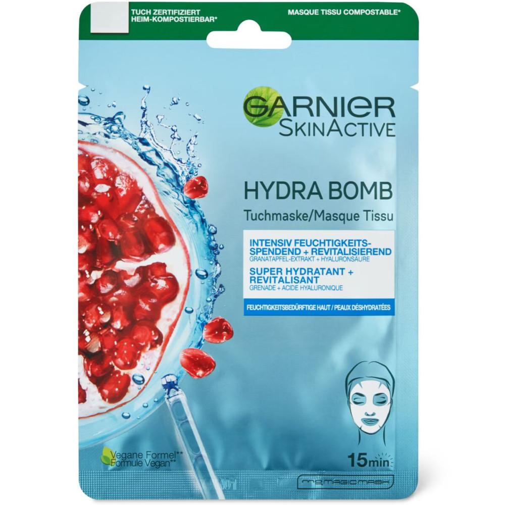 Garnier - Увлажняющая тканевая маска HydraBomb SkinActive - Гранат и гиалуроновая кислота -
Garnier - Увлажняющая тканевая маска HydraBomb SkinActive - Гранат и гиалуроновая кислота -