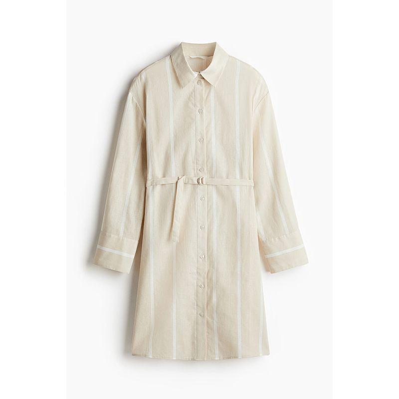 HM Women s Clothing Dress 25 Autumn New Arrival Fashion Breathable Linen Blended Knee-Length Shirt Dress 1275768
HM Women s Clothing Dress 25 Autumn New Arrival Fashion Breathable Linen Blended Knee-Length Shirt Dress 1275768