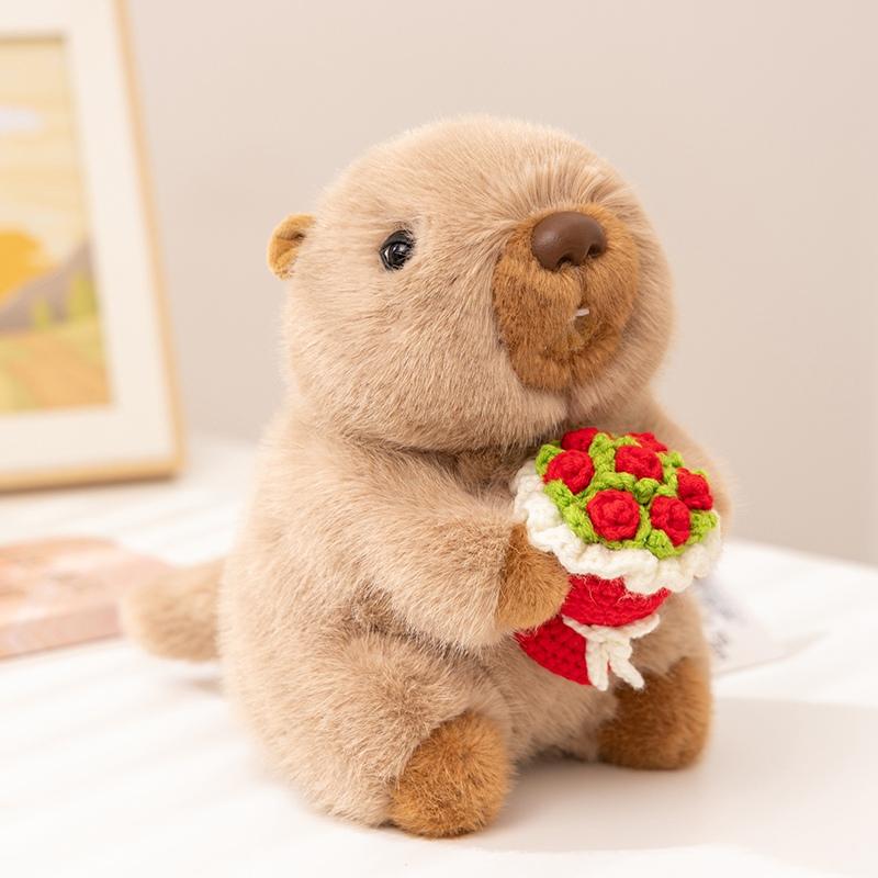 Cute Hug Flower Bouquet Raccoon Stuffed Animals Plush Toy Groundhog Red Panda Plushie Toy Valentine s Day Gift Confession Gift abut 22-26cm
Cute Hug Flower Bouquet Raccoon Stuffed Animals Plush Toy Groundhog Red Panda Plushie Toy Valentine s Day Gift Confession Gift abut 22-26cm
