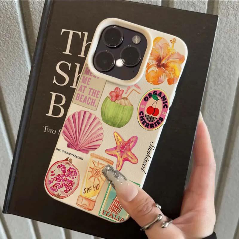 Shell Coconut Imitation Leather Phone Case for iPhone 17 Air 16 E 15 14 Plus 13 12 11 Pro Max XS Max Shockproof Silicone Cover iPhone XS Max
Shell Coconut Imitation Leather Phone Case for iPhone 17 Air 16 E 15 14 Plus 13 12 11 Pro Max XS Max Shockproof Silicone Cover iPhone XS Max