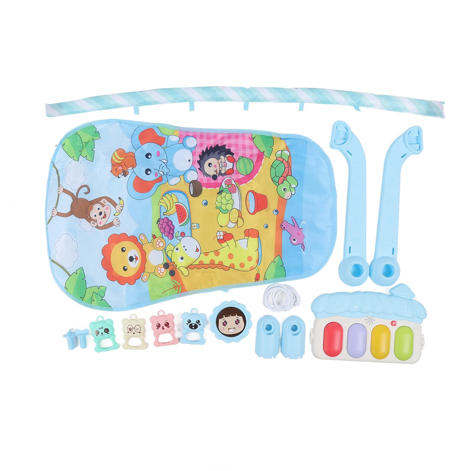 Baby Kick Piano Gym Infants Musical Lay Play Mat Multifunction Fitness Fun Activity Pad Blue синий
Baby Kick Piano Gym Infants Musical Lay Play Mat Multifunction Fitness Fun Activity Pad Blue синий