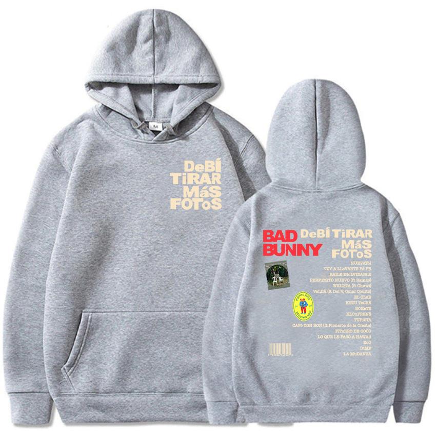 2025 Album DTMF Debí Tirar Más Fotos Hoodies Bad Bunny Fashion Singer Print Sweatshirts Cartoon Bear Graphic Clothes for Women 3XL
2025 Album DTMF Debí Tirar Más Fotos Hoodies Bad Bunny Fashion Singer Print Sweatshirts Cartoon Bear Graphic Clothes for Women 3XL