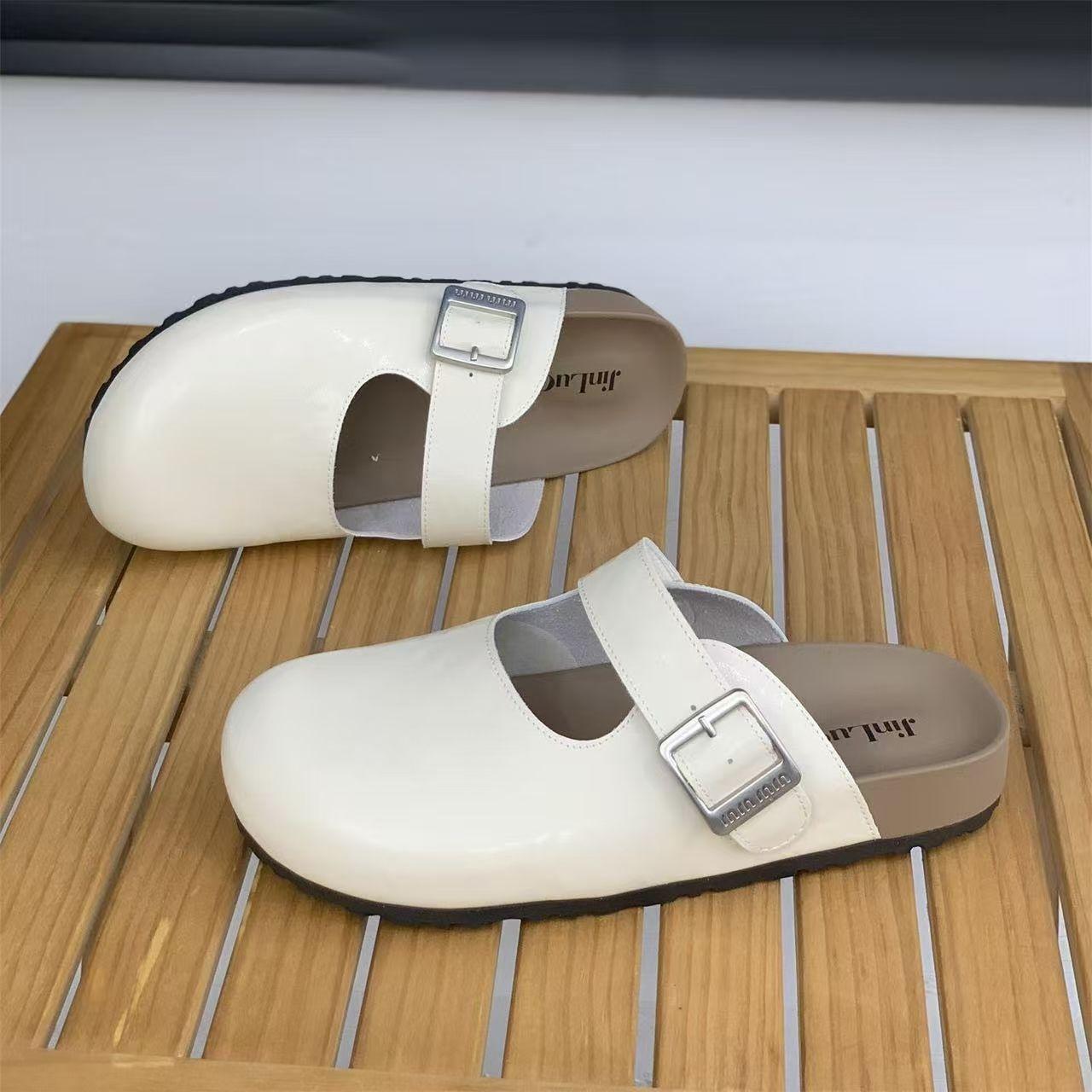 Boken shoes flat-soled cool slippers Birken shoes female pregnant women bag head half drag outer wear ins tide 2024 new spring and summer 35
Boken shoes flat-soled cool slippers Birken shoes female pregnant women bag head half drag outer wear ins tide 2024 new spring and summer 35