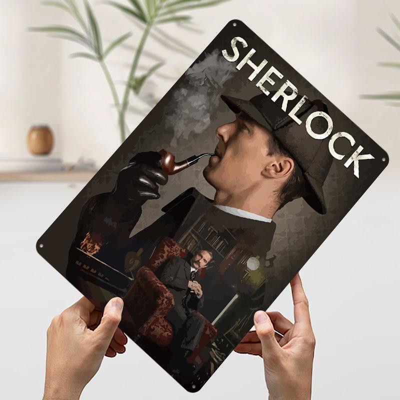 Sherlock Holmes Metal Poster Customized Wall Art Retro Vintage Tinplate Signs for Home Decor Living Room Decoration At Home Men 7.9x11.8In(20x30cm)
Sherlock Holmes Metal Poster Customized Wall Art Retro Vintage Tinplate Signs for Home Decor Living Room Decoration At Home Men 7.9x11.8In(20x30cm)