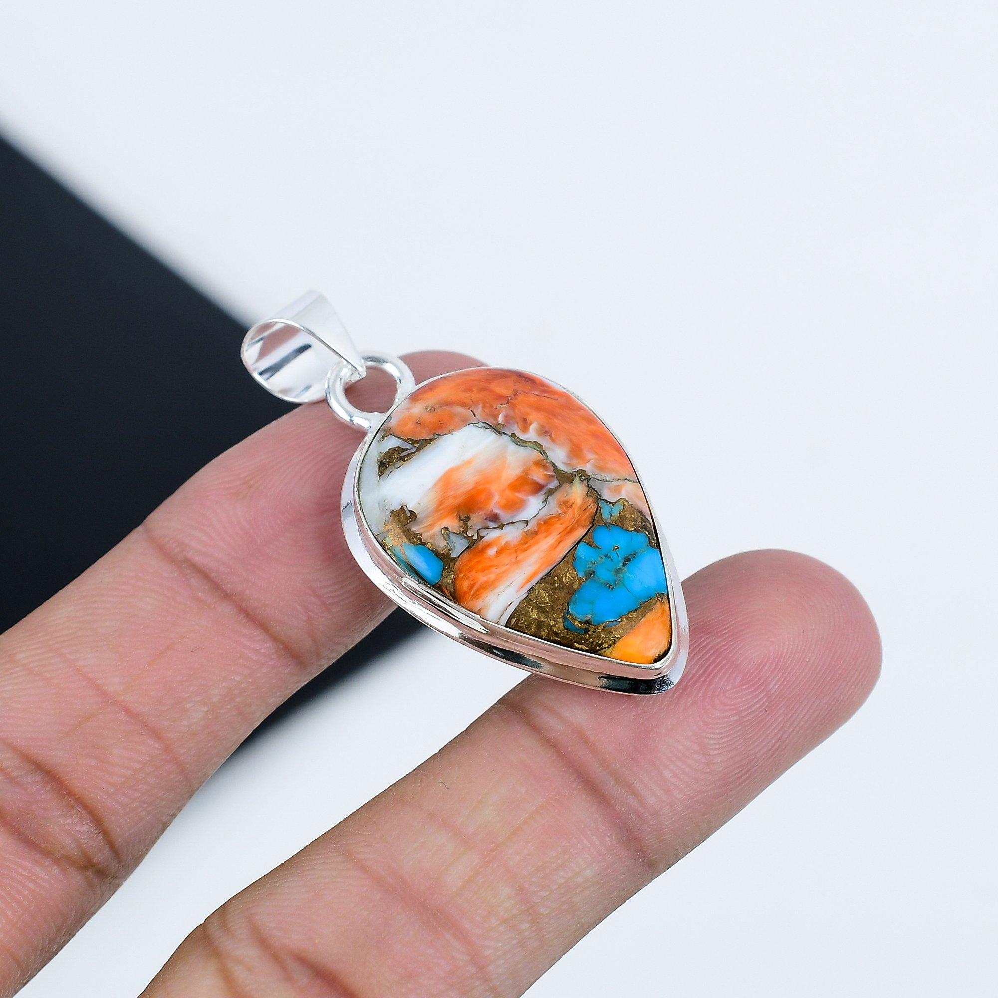 Beautiful Orange Spline Star Gemstone Silver Pendant in 925 Sterling Silver - Handmade Pear Design, Everyday Wear Jewelry Birthday Gift 2.16 помаранчевий
Beautiful Orange Spline Star Gemstone Silver Pendant in 925 Sterling Silver - Handmade Pear Design, Everyday Wear Jewelry Birthday Gift 2.16 помаранчевий