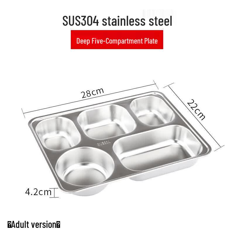 Stainless Steel Canteen Meal Tray
Stainless Steel Canteen Meal Tray