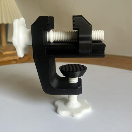 Yousheng 3D Printed Mini Vise 360 Degrees Rotating Workbench Clamp for Modeling Hobbyists No-Drill Installation Edge Mount Cable Organizer
Yousheng 3D Printed Mini Vise 360 Degrees Rotating Workbench Clamp for Modeling Hobbyists No-Drill Installation Edge Mount Cable Organizer