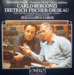LP Record CARLO BERGONZI, DIETRICH FISCHER-DI - Berühmte Duette - Famous Duets - Du S028821A ORFEO 1982 Germany Classical Used
LP Record CARLO BERGONZI, DIETRICH FISCHER-DI - Berühmte Duette - Famous Duets - Du S028821A ORFEO 1982 Germany Classical Used