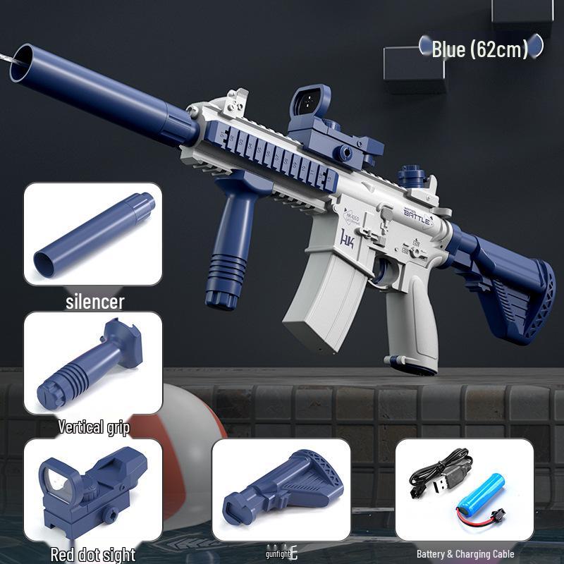 M416 Electric Spraying Water Gun for Kids
M416 Electric Spraying Water Gun for Kids